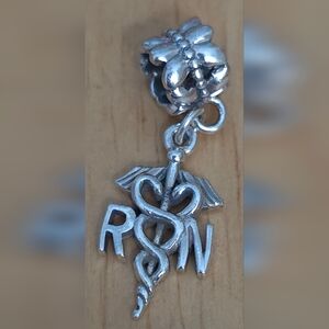 PANDORA RN NURSES CHARM FOR PANDORA BRACELET 925 ALE
